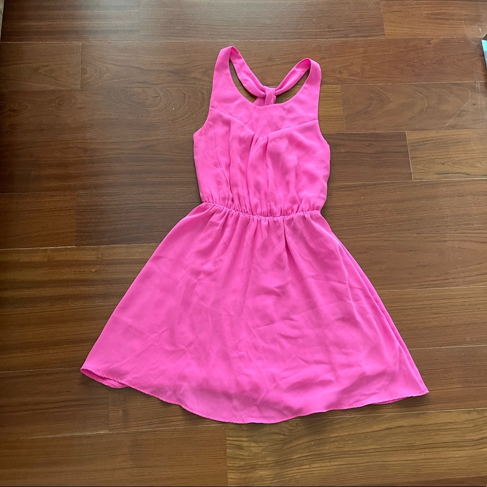 H&M hot pink romper